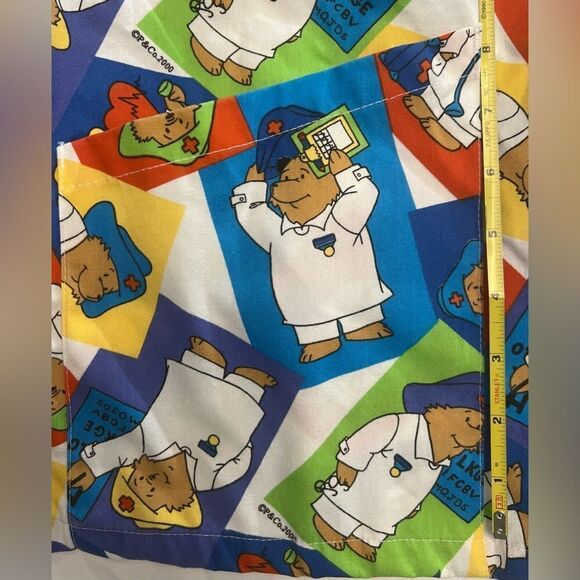 Small Bear SCRUB TOP zip up jacket coat - Picture 5 of 11